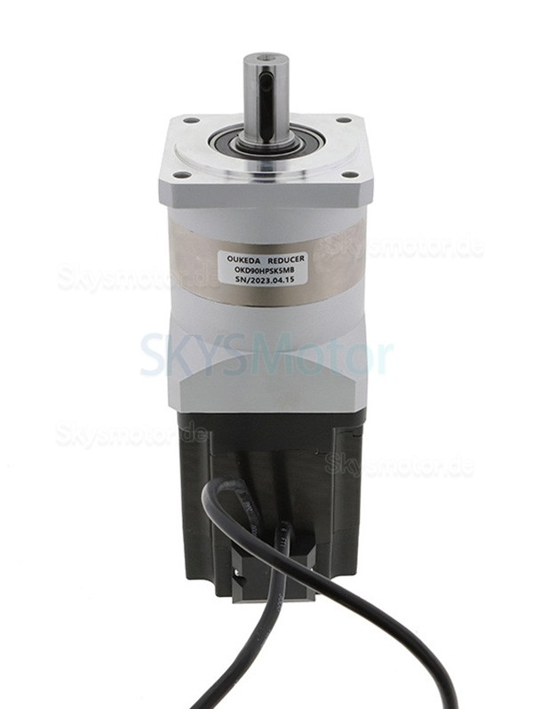 Oukeda NEMA 34 Getriebe Schrittmotor OK86BLS105-430A-SPL5G 48V 3000U/min mit Untersetzung 5:1/10:1/20:1/50:1 Planetengetriebe